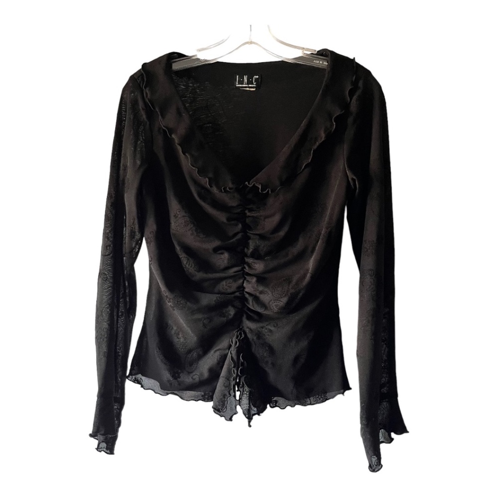 Y2K 90s Vintage Whimsigoth Long Sleeved Shirt